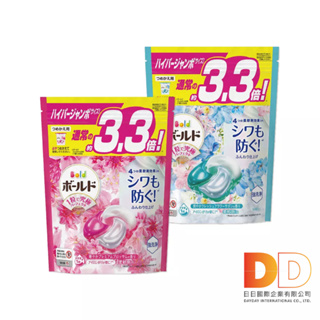 日本 P&G Bold 4D 炭酸機能 強洗淨 消臭 柔軟 香氛 洗衣球 36顆 洗衣膠囊 洗衣凝膠球 洗衣機槽防霉