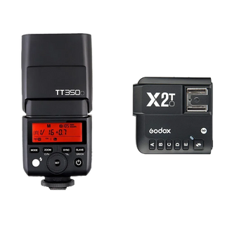 Godox 神牛 TT350N + X2T 發射器 機頂閃光燈 Nikon TT350 送柔光罩 相機專家[開年公司貨]