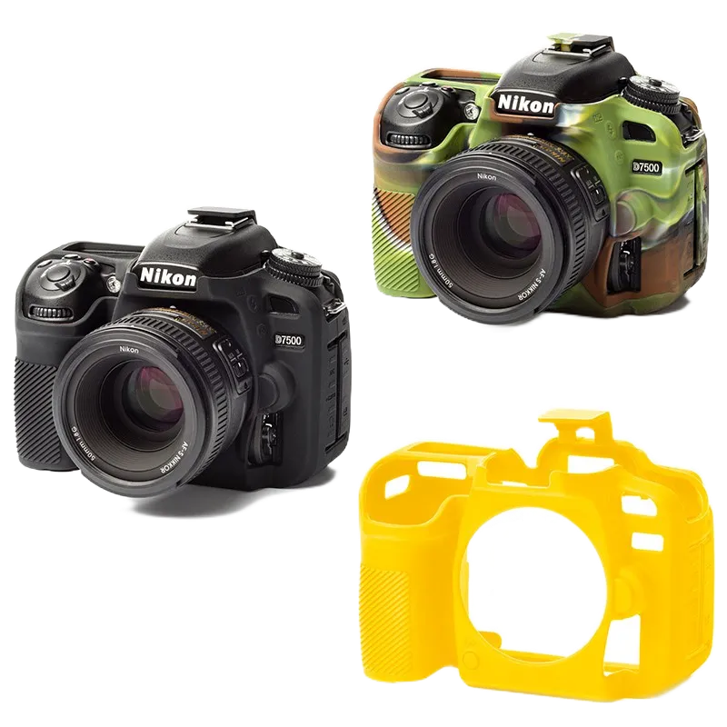 easyCover 金鐘套 Nikon D7500 適用 果凍 矽膠 保護套 防塵套 [相機專家] [公司貨]