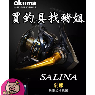 okuma salina 剎那 輕量剛性海水紡車捲線器 捲線器 大物 ✿豬姐釣具✿