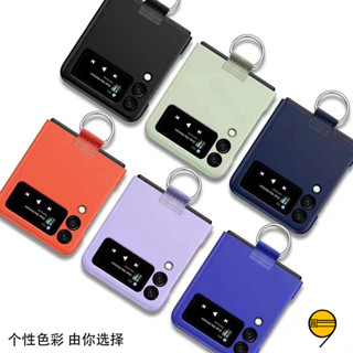 矽膠指環扣 折疊手機殼 適用於 三星 Z Flip 6 手機殼 z flip5 flip 4 3 保護殼 防摔殼