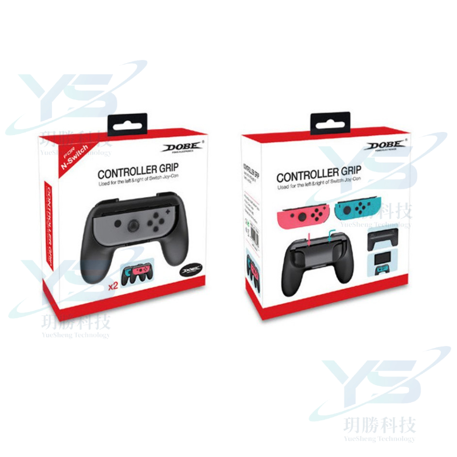 DOBE JoyCon 手把套 控制器握把套黑色+黑色