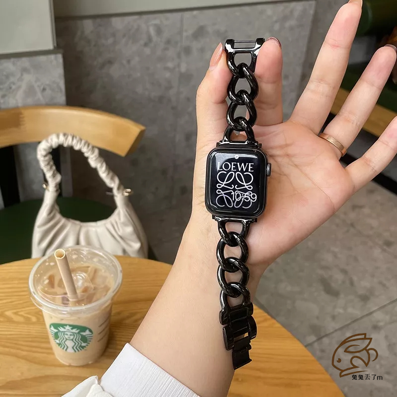 不掉色 金屬不鏽鋼錶帶 適用 Apple Watch 11代 10 9 8 7 6 5 SE3 ULtra3 蘋果手錶帶