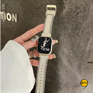 拉鏈款 適用 Apple Watch 錶帶 S9 S8 7 6 5 4 SE 不鏽鋼錶帶 45mm 41mm 真皮錶帶