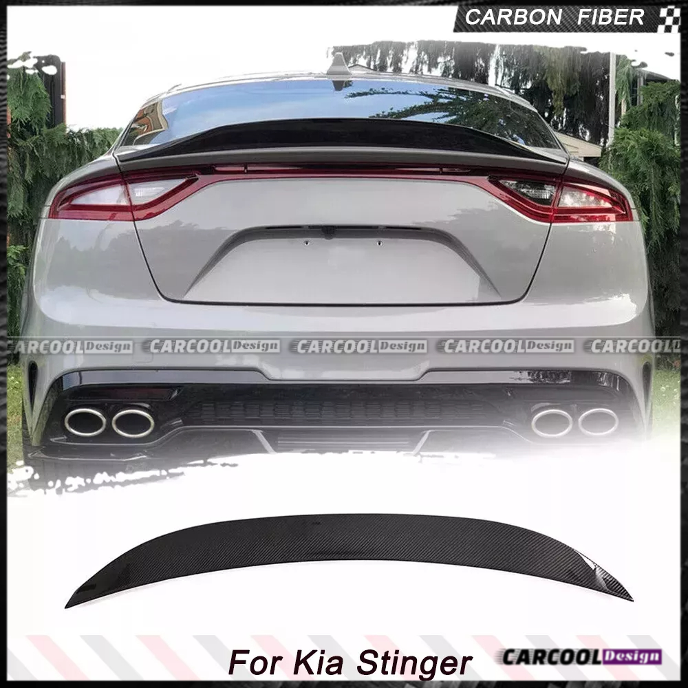 KIA Stinger 碳纖維尾翼 碳纖維後定風翼 碳纖維後擾流