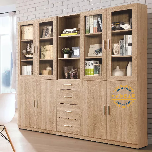 【新荷傢俱工場】Y 560☆盧卡斯系統式組合式書櫃(2.7尺/1.3尺) 書架 書房櫃 收納櫃