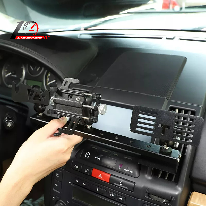 Land Rover Freelander2 2007-12 中控台多功能支架電話對話收音機座導航