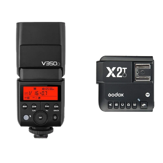 Godox 神牛 V350S + X2T 發射器 Sony TTL鋰電機頂閃 V350 相機專家 [公司貨]