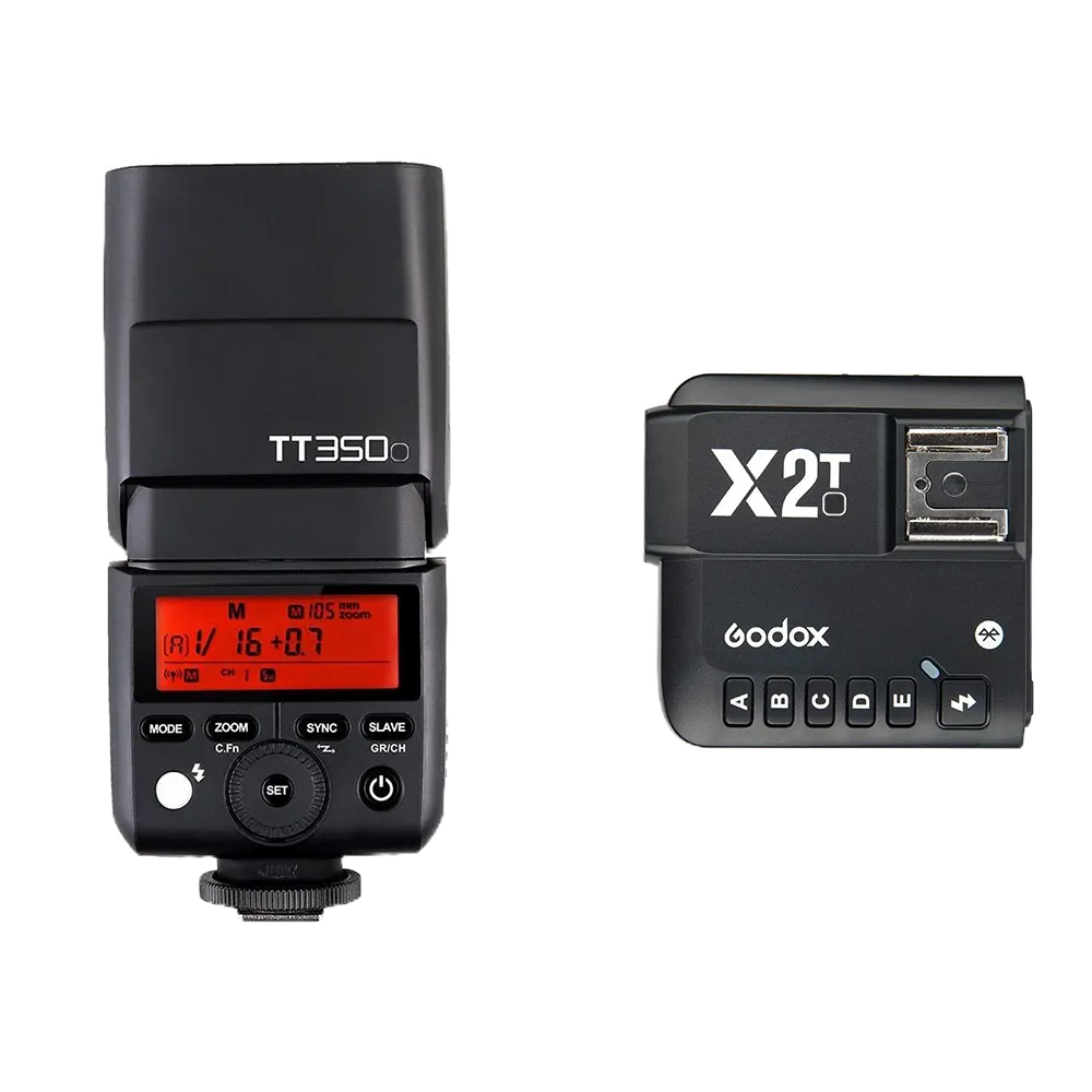 Godox 神牛 TT350C + X2T 發射器 機頂閃光燈 Canon 送柔光罩 TT350 相機專家 開年公司貨
