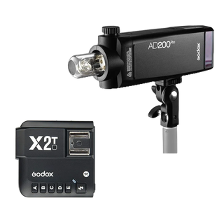 Godox 神牛 AD200Pro + X2 發射器套組 For Olympus 外拍棚燈 相機專家 [公司貨]