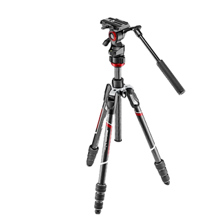 Manfrotto Befree ADV 碳纖維錄影油壓三腳架 MVKBFRTC-LIVE 相機專家 公司貨