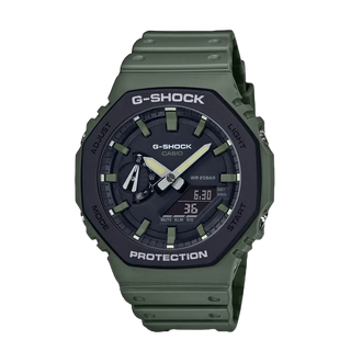 經緯度鐘錶 CASIO G-SHOCK 農家橡樹 強悍 八角造型 防撞防震 保證全新公司貨 GA-2110SU-3A