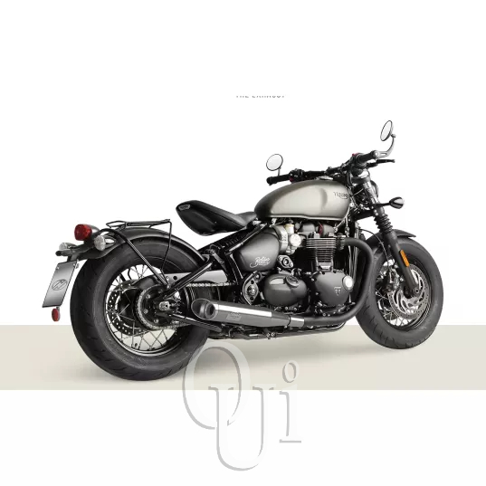 【OuiOui】荷蘭 Dr.Jekill &amp; Mr.Hyde 可變聲浪排氣管 凱旋 Triumph Bobber 專用