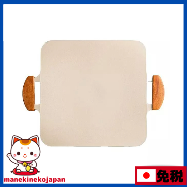 日本 Dr.HOWS Solid焼肉鐡盤 IH・瓦斯爐兼用 41×31×2.2cm