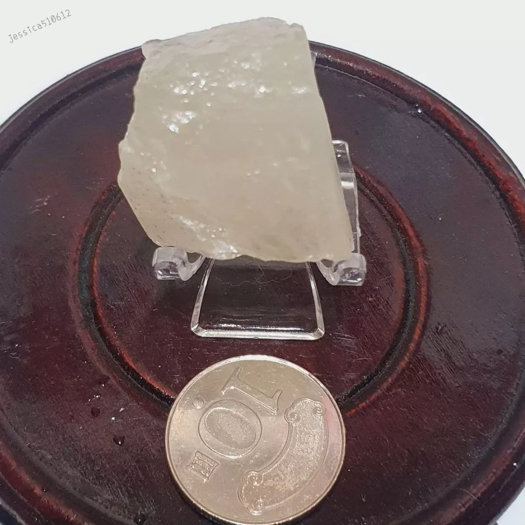 黃水晶 +架 礦石 J926S 原石 原礦 水晶 擺件 教學 標本 收藏 4