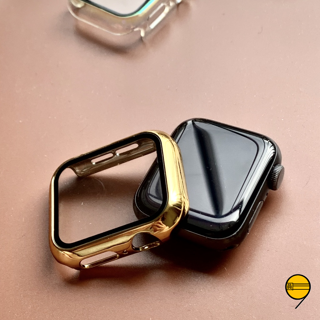 9代專用 PC硬殼+保護殼 適用於Apple Watch 9 錶帶 8 7 6 5 SE 41mm 45mm 手錶保護殼