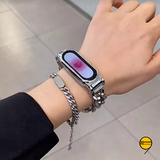小米不鏽鋼錶帶 適用於 小米手環 8 pro 金屬錶帶 小米7 小米手環 小米手環6 米7 米8 NFC版 替換錶帶