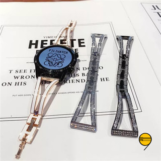 手鐲式錶帶 適用於 三星 Galaxy Watch 7 6 44mm 47mm 金屬錶帶 20mm 22mm 佳明錶帶