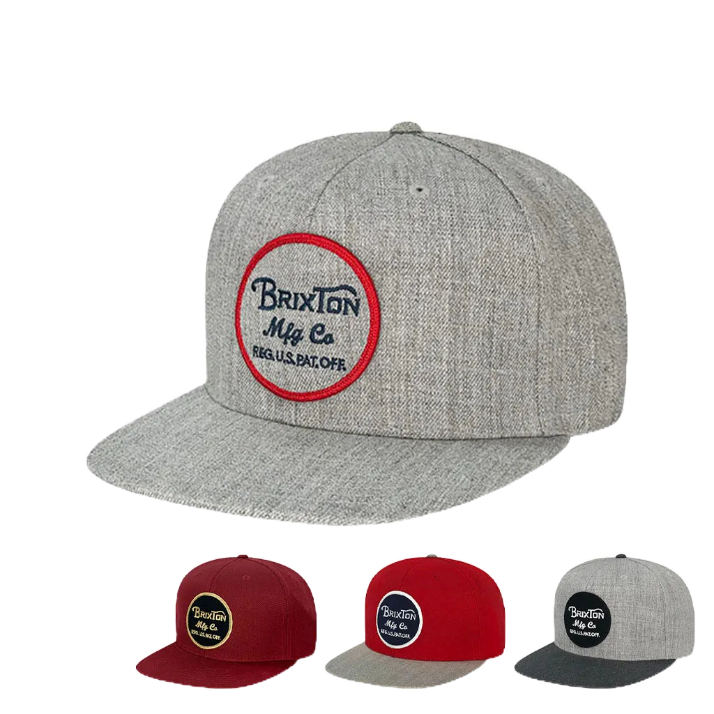 BRIXTON CAP WHEELER LIGHT HEATHER 多色 棒球帽 帽子【TCC】