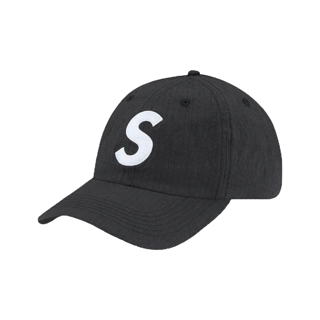 supreme cordura S Logo 6-Panel Cap Black