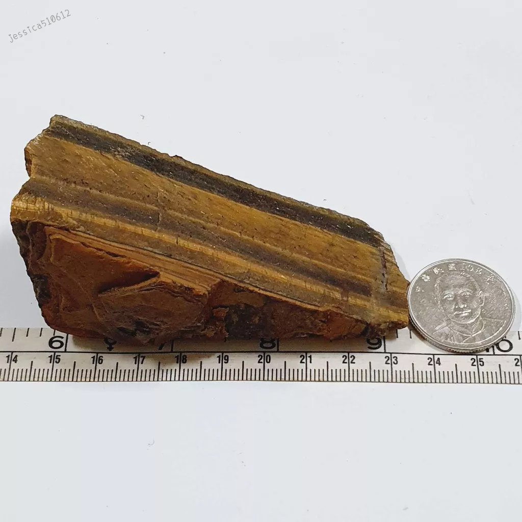 161g 黃色 虎眼石 原礦 原石 礦石 J926S 擺件 收藏