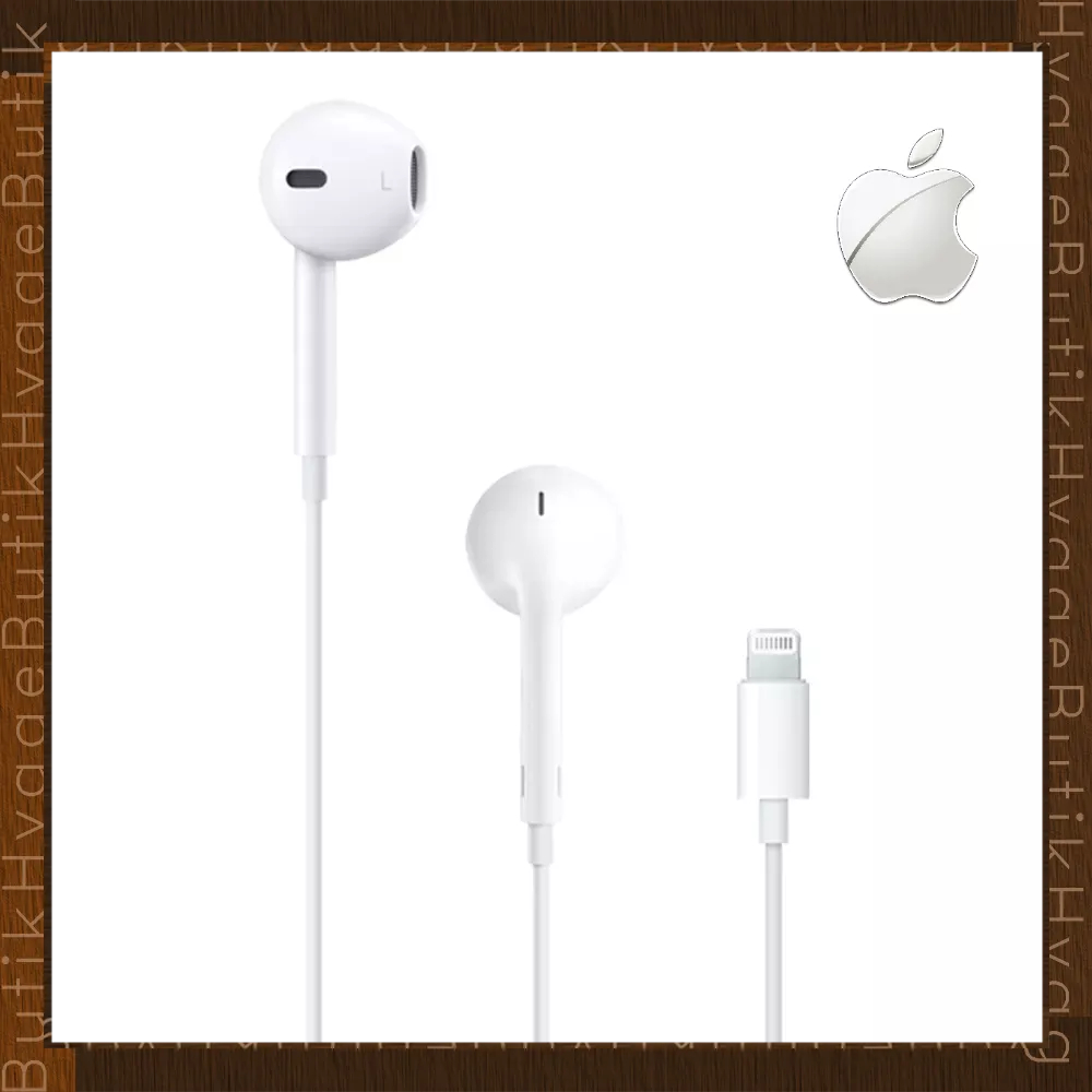 極速出貨🔥 APPLE ｜原廠 有線耳機 EarPods 具備 Lightning 連接器 耳機