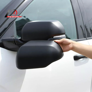 適用於Toyota 豐田 Tundra 22-23 豐田紅杉22-23 ABS啞光黑色 汽車側後視鏡蓋裝飾貼