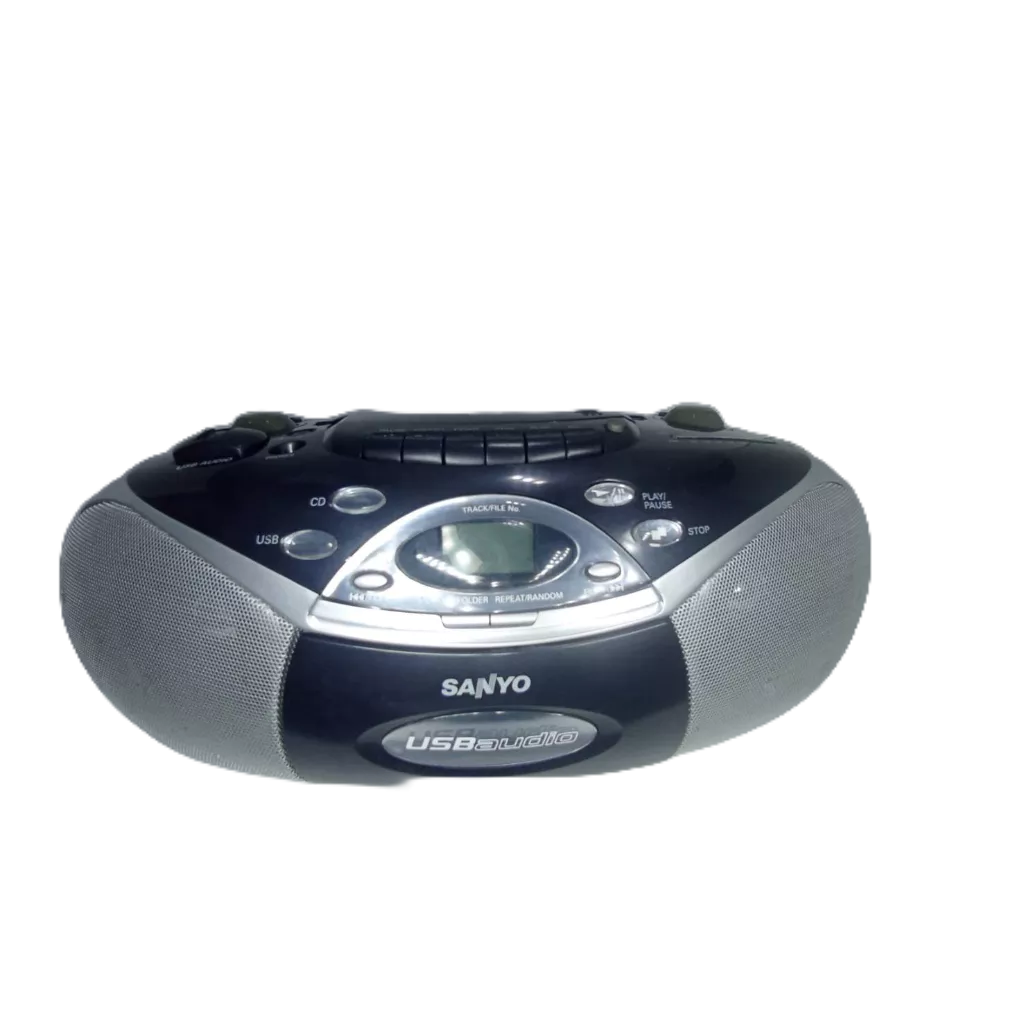 SANYO三洋 FM/AM/USB-MP3手提式收音機 100W大音量 型號 MCD-UB575M(二手商品)