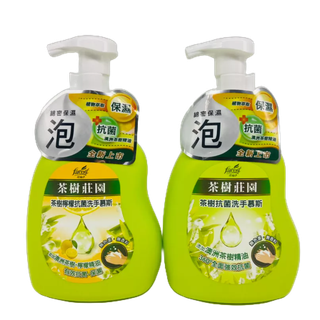 花仙子 茶樹莊園 洗手慕斯 500g 茶樹抗菌洗手慕斯 茶樹檸檬抗菌洗手慕斯 無色素 無香料 洗手乳