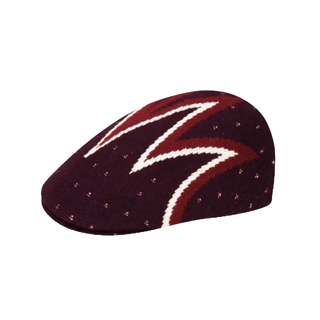 KANGOL 507 SHOCK WAVE DESCRIPTION 紫紅 棉質報童帽 小偷帽 彈性小偷帽【TCC】