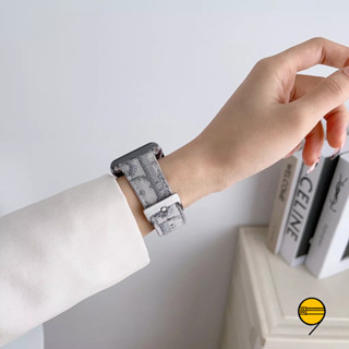 蘋果真皮錶帶 適用於 Apple Watch 10 錶帶9 8 7 6 5 SE 42mm 46mm 49mm 帆布錶帶