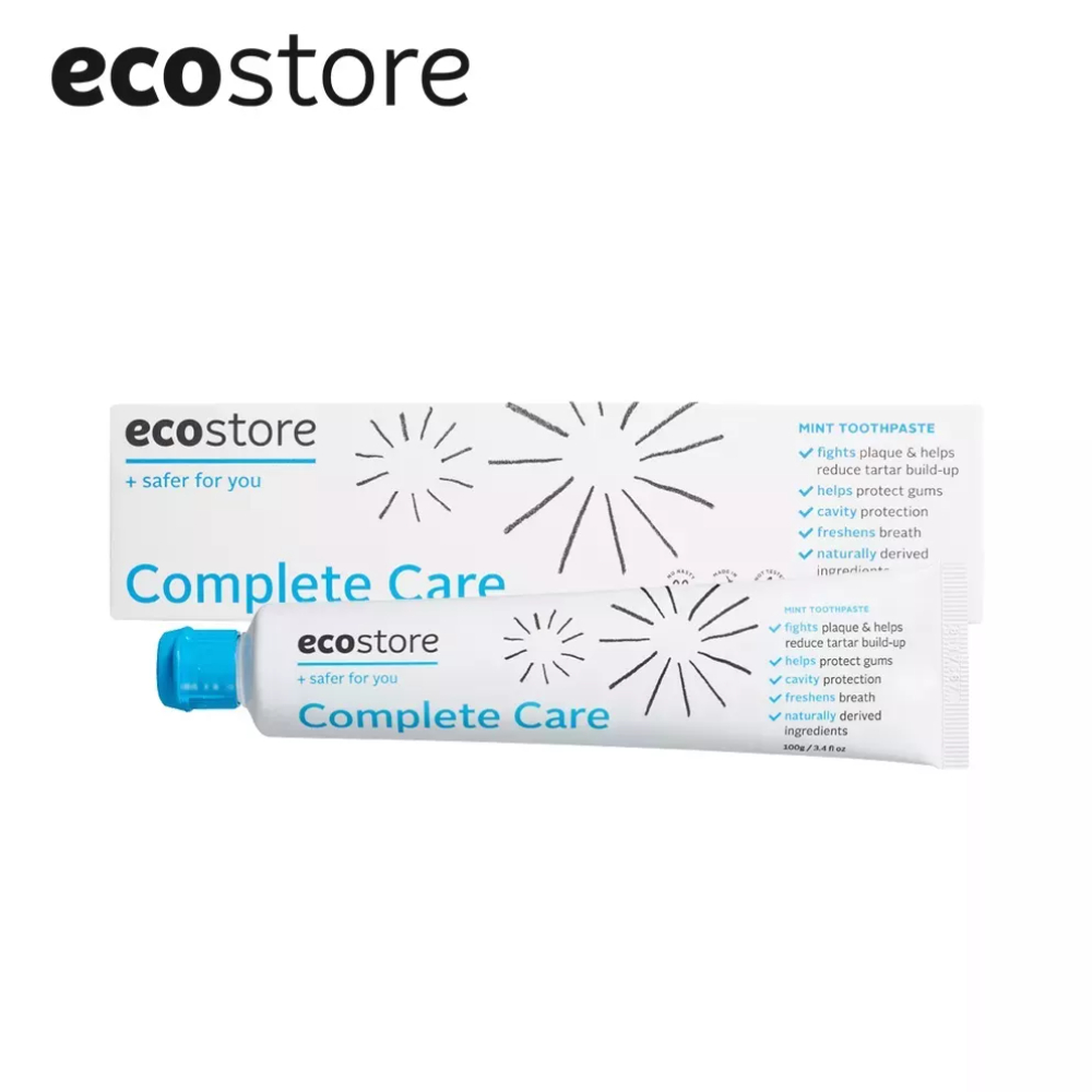 【ecostore宜可誠】福利品_效期2024/09/28-純淨全效牙膏100g