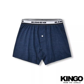 【KINGO】輕盈系列-舞龍紗寬鬆版內褲<M-XL>吸濕排汗/四角褲/男生內褲/機能快乾/素面/臺灣製 341911
