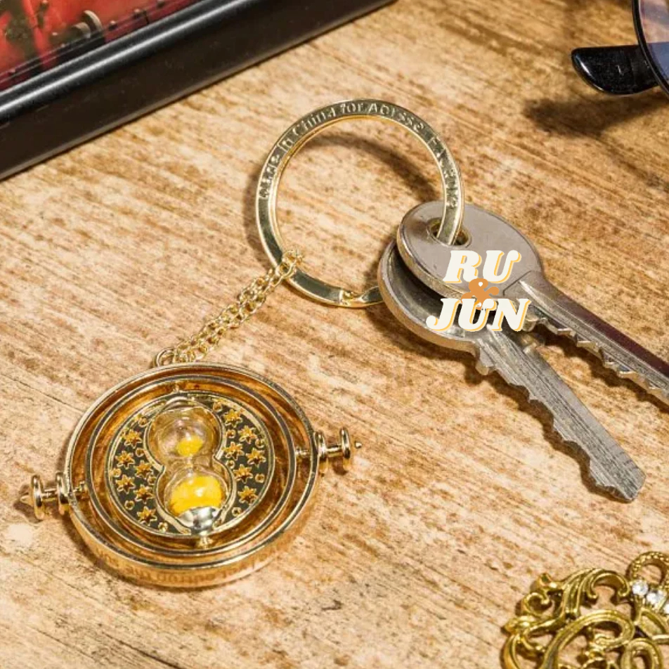 〚現貨〛妙麗的時光器 沙漏是金色 鑰匙圈 哈利波特 官方授權