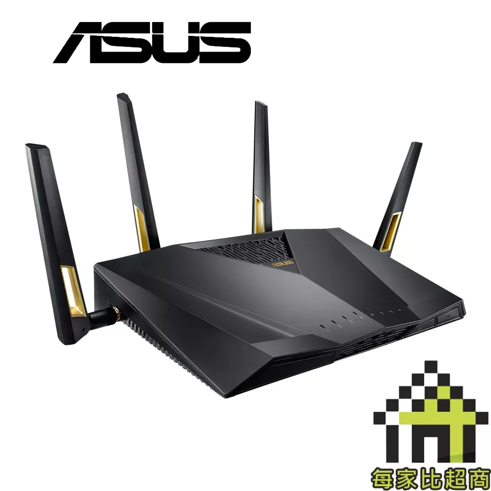 ASUS RT-AX88U Pro AX6000 雙頻  WiFi 6  路由器 雙 2.5G  【每家比】