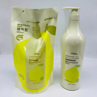 優生 植淨奶瓶清潔劑 清新西柚 瓶裝 補充包 1000ml 900ml