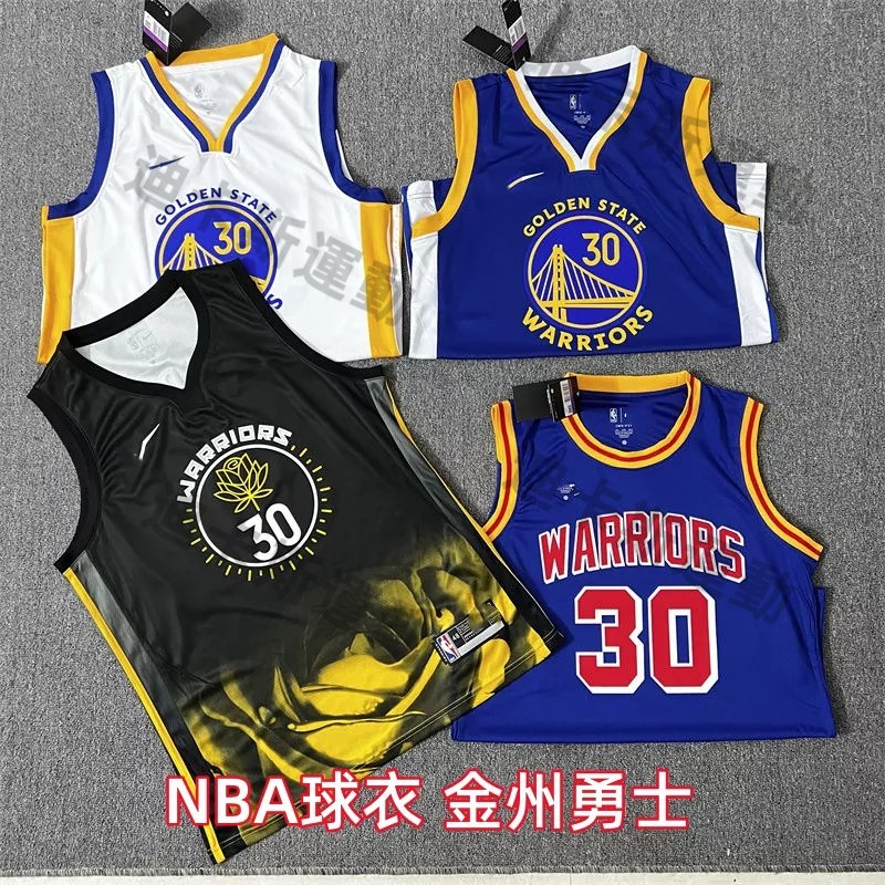 NBA球衣 23賽季 金州勇士 柯瑞 湯普森球衣 威金斯 Curry球衣 Thompson Wiggins城市版熱壓球衣
