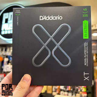 【搖滾玩家樂器】全新 公司貨 D'Addario XTB45105 電貝斯 BASS 四弦 包覆弦