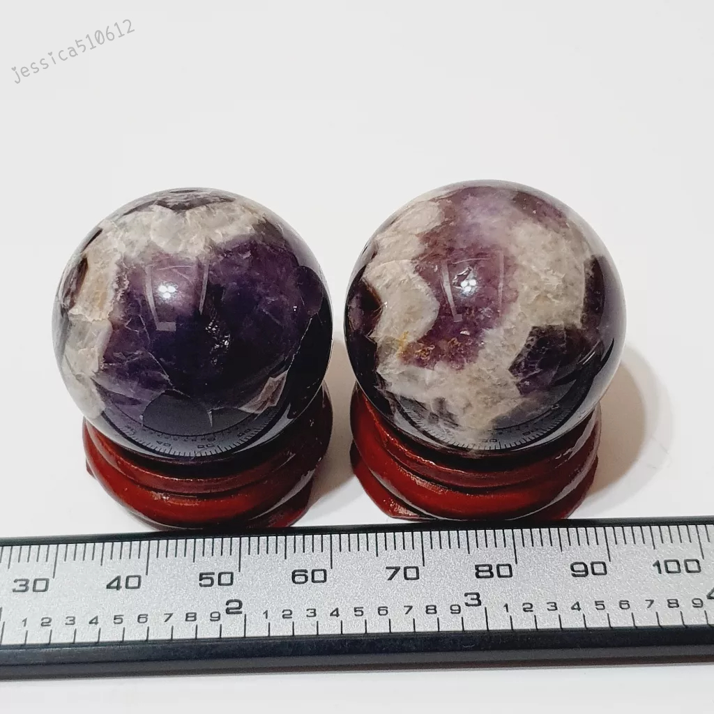 夢幻紫水晶球 J926S +底座 水晶球 J926S 礦石 水晶 擺飾 收藏 禮物 隨機出貨 一入