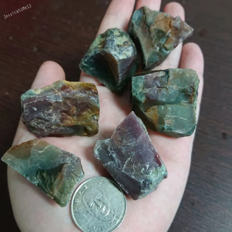 紫綠玉髓 100g一包 天然 礦石 J926S 岩石 原石 原礦 水晶 風水 開運 磁場 科學 教學 收藏 隨機出貨
