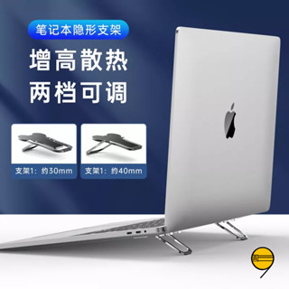 通用靈巧IPAD電腦隱形金屬支架 筆記本多功能散熱支架 適用三星平板 小米平板 Macbook Air Pro托架 調節