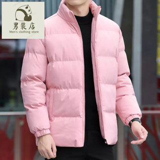 🚚免運熱銷 秋冬新款 羽絨服外套 上衣 男裝 羽絨服 棉衣 2022新款棉衣男冬季時尚棉襖潮牌帥氣加厚保暖立領羽絨棉服