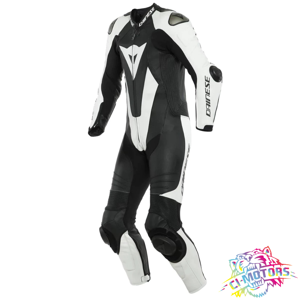 [CI-MOTORS]DAINESE LAGUNA SECA 5 1件式連身皮衣 黑白色