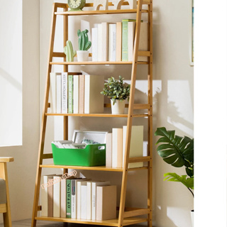 梯形書架落地書櫃子展示置物架收納兒童客廳簡易靠墻家用