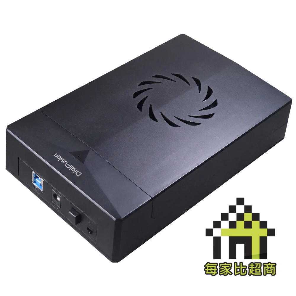 伽利略 35C-U3B 3.5吋 硬碟外接盒 DigiFusion USB 3.2 免螺絲 支援16TB以上 〔每家比〕