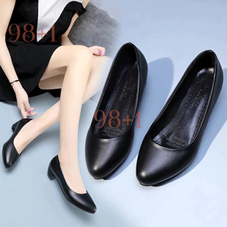 粗跟 包鞋 低跟 尖頭 工作鞋 臺灣現貨快速出貨👠上班族必備 上班/面試/空姐必備 櫃姐 大尺碼 跟鞋 娃娃鞋 上班鞋