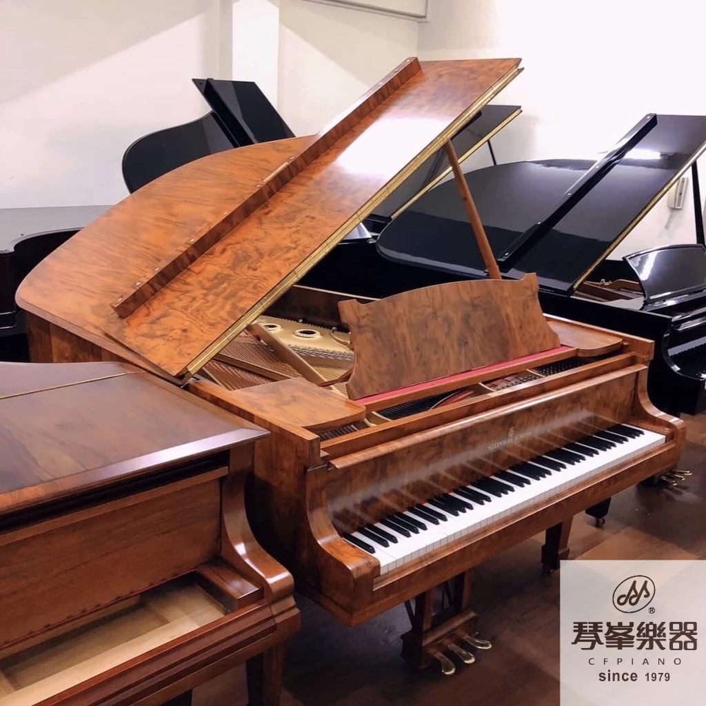 STENWAY &amp; SONS 史坦威 A188 / 278383 琥珀紋原木平光 平台 演奏鋼琴 二手、古董鋼琴