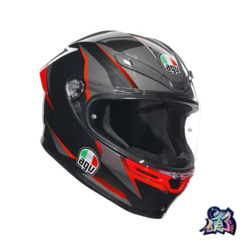 【台中硬了安全帽】AGV  K6S 彩繪款 Slashcut 新品 免運 公司貨