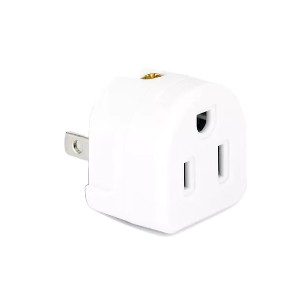 Dr.AV聖岡 3轉2插頭 TNT-101 三孔轉兩孔插頭 3P轉2P插頭 三轉二接頭 電源轉換頭 電源插頭