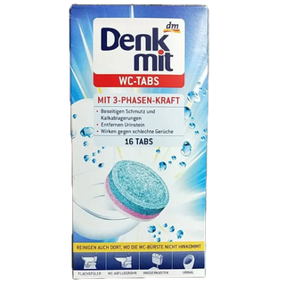 ♥德國原裝 dm/Denkmit 馬桶清潔/去汙/發泡錠 單錠/1入 定期保養